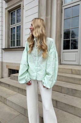 KOSZULA BLOSSOM PISTACHIOS