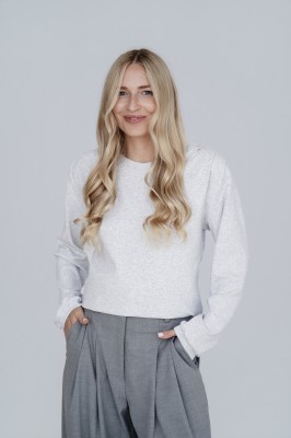 BLUZKA ME LIGHT GREY